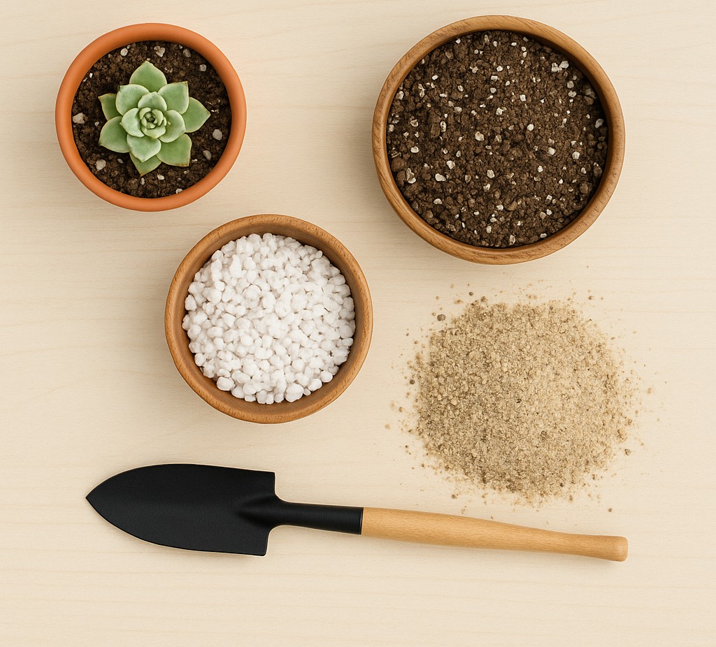 🌱 Best Soil Mixes & Amendments for Succulents - Succulent.Site